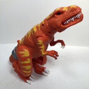 Matchbox Action Figure Dino Adventures Mega Rig Orange Tyrannosaurus T Rex